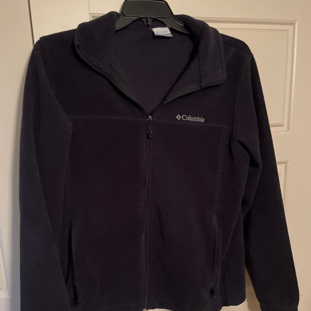 Mens Columbia Zip Up Fleece